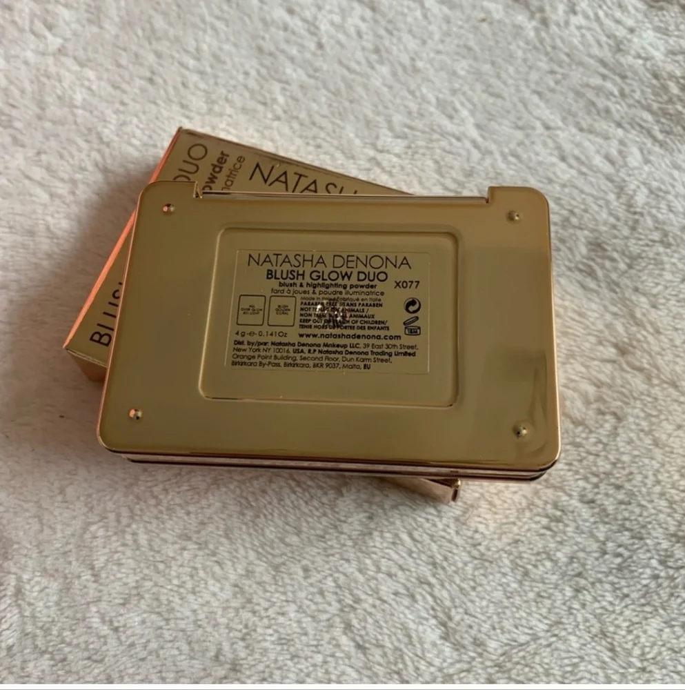 Natasha Denona Blush & Glow Duo Palette Highlighter & Blush BNIB